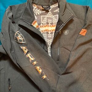 Limited edition Mens Ariat x Pendleton soft-shell jacket
